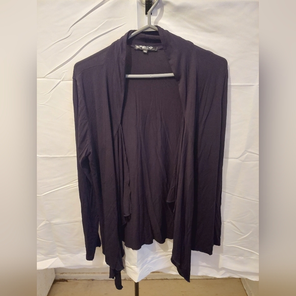 Urban CoCo Women's XXL Black Long Sleeve Cardigan - Picture 1 of 7